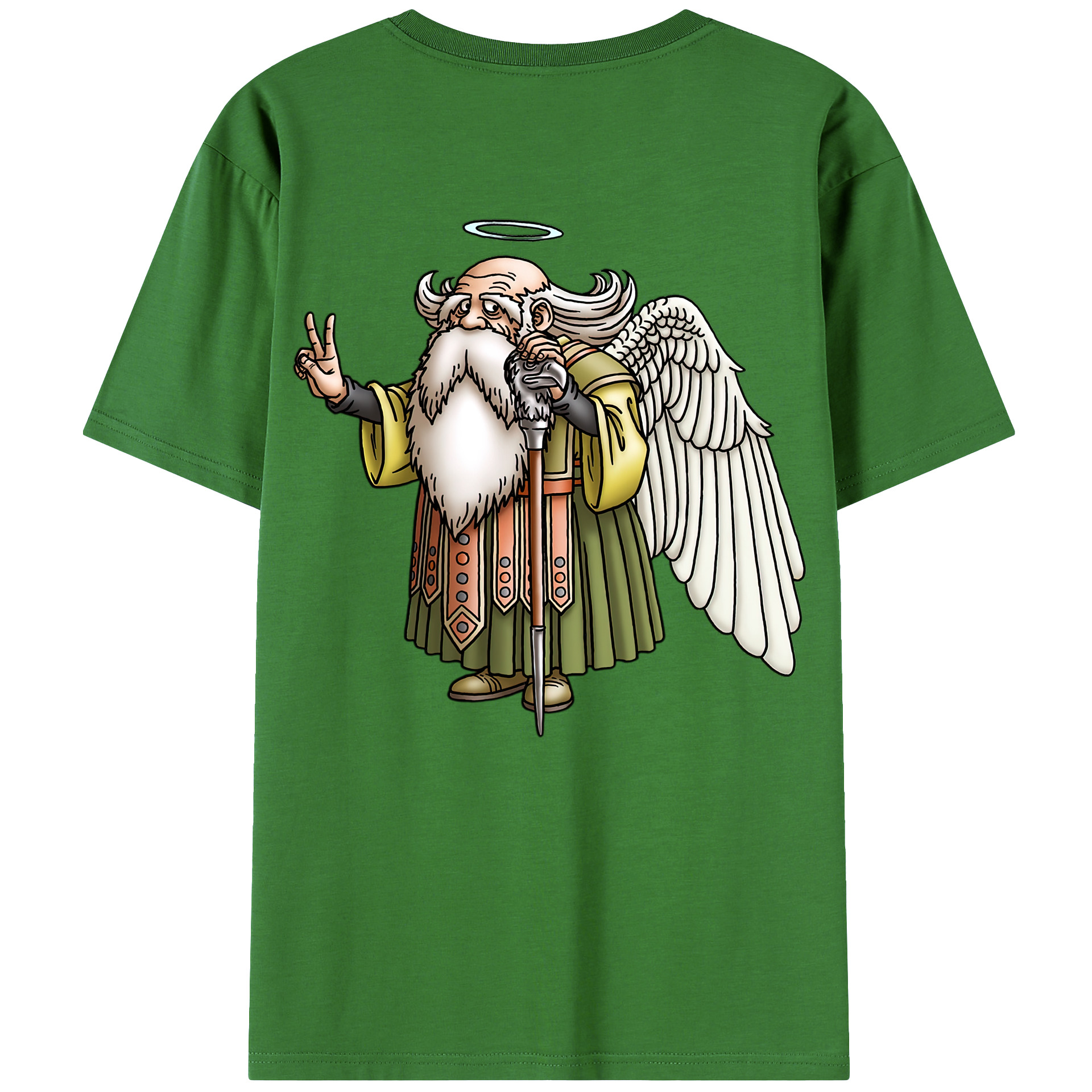 （画像用） ドラゴンクエスト Doragon Kuesuto Dragon Quest レディース半袖Tシャツ(バックプリント)